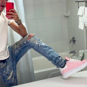 Alexander McQueen Authentic salmon color size 11